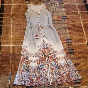 Aratta Multicolor Floral Maxi Dress